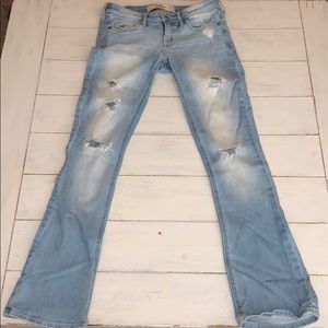Boot cut hollister jeans